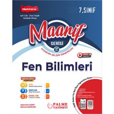 Palme 7.sınıf Maarif Serisi Fen Bilimleri Haftalık Deneme (41 Föy)
