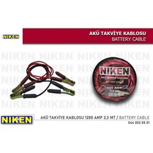 Niken Akü Takviye Kablosu 1200 Amp 2.3 mt Nıken