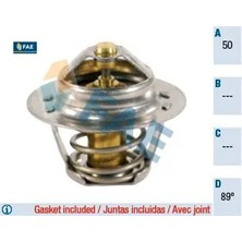 Termostat Contası Olan Nıssan 89 Megane Clıo Kangoo Laguna 1.4-1.6 16V Fae 7700272554