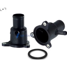 Termostat Yuvası Renault Clıo-Kangoo-Megane Dacıa Logan 1.4-1.6 K4J-K4M Plastik-Tıpasız Spk 8200561420/ 7700101179/ 7700869797