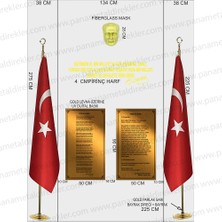 Panapole Atatürk Köşesi Seti Poz Model 04
