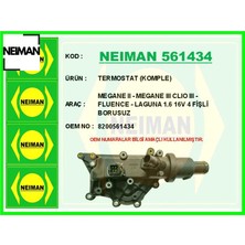 Neiman Termostat 89 C 4 Fiş Müşürlü Megane Iı 02>08 Megane Iıı 09>16 Fluence 09>16 Laguna Iı 01>07 Lagun A 8200561434