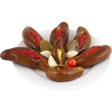 Çubuk Kaplan Turşuları Çubuk Kaplan Dolma Patlıcan Turşusu 5 L PET - Süzme 3 kg