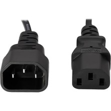 Hsc Bilişim PM-20115 1.0 mm Siyah 1.5 Metre C7 Bilgisayar Ara Kablo
