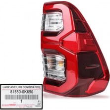 Depo Stop Lambası Sağ Ledlı Japon Hılux B.m 20- (Oem No: 81550-0K430)