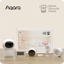 Aqara Akıllı Bebek Güvenlik Paketi, Kamera Hub G3, Tvoc Hava Kalite Sensörü, P1 Hareket ve Titreşim Sensörü, Akıllı Priz, Termostat Vanası, Apple Homekit Destekli Akıllı Ev Seti, Bebek Izleme