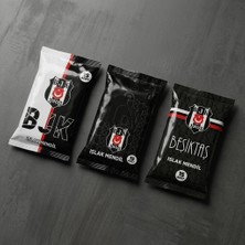 Bakgelal Beşiktaş Bjk Lisanslı Islak Mendil – Siyah Beyaz Kara Kartal Taraftar Mendili 1 Adet