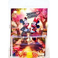 Yuonis Art Mickey & Minnie Mouse - Premium Flowers