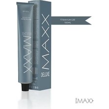 Maxx Deluxe Saç Boyası 100ML. Titanyum Gri