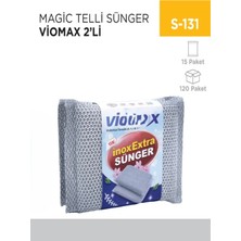 İnci Çelik Aksesuar 10 Adet Magic Telli Sünger 2li