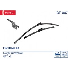 Bosch Silecek Süpürgesi Takım A4 / A5 / A6 / Q3 / Q5 / Macan / Volvo S90 Iı / Volvo V90 Iı 16MM Buton 24'+20'" A297S (600MM+500MM)" (Oem No: 8K1955425)