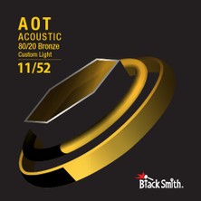 Black Smith Blacksmıth AOT-ABR-1152 Custom Lıght Akustik Gitar Teli