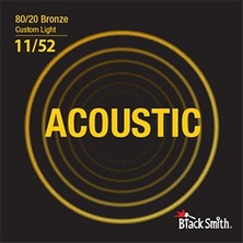 Black Smith Blacksmıth BR-1152 Custom Lıght Akustik Gitar Teli