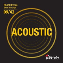 Black Smith Blacksmıth BR-0942 Extra Thın Lıght Akustik Gitar Teli