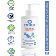 Pureseed Natural Organik Sertifikalı Bebek Losyonu - Parfümsüz - 250 ml