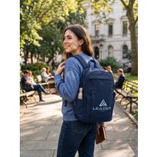Leader Bag Store Renkli  Üç Gözlü Sırt Çantası 17X32X45
