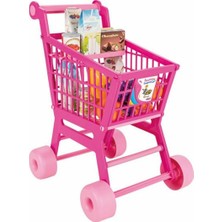 Küçük Hazine 07 608 Pilsan Pratik Pembe Market Arabası (Meyve ve Sebze)