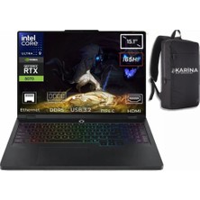 Lenovo Legion 5 15IAX10 Intel Core Ultra 9-275HX 83F00024TR-K37 96GB 2tb Rtx 5070 8gb 115W W11PRO 15.1 Inç 2k Wqxga 165Hz OLED Gaming Laptop