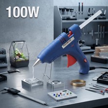 Tbl Dekor 100W Sıcak Silikon Tabancası - Elektrikli - 11 mm Mum Silikon Uyumlu
