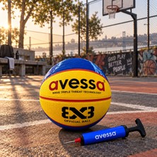 Muon Sports Çocuk, Genç ve Yetişkinlere Özel Kaliteli Asfalt ve Betonda Oynanabilir Sokak Basketbol Oyun Topu