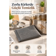 Fly Life İnox Metal Örgülü Bulaşık Süngeri Güçlü Temizlik Teli Paslanmaz Mutfak Süngeri 2'li