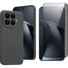 Coolacs Xiaomi Mi 17T ile Uyumlu Soft Yumuşak Telefon Kılıfı ve Hayalet Privacy Ekran Koruyucu Seti