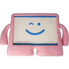 iPad Pro 13 (2024) Karakter Tablet Silikon - Açık Pembe