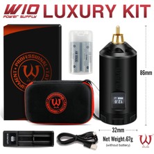 Valor Ava W10 Kablosuz Rca Dövme Makinesi Bataryası – 4.2-12V Ayarlanabilir Wireless Power Supply - Çift Batarya