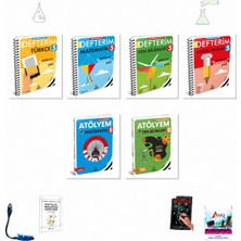 2026-2027 Arı Yayıncılık 5. Sınıf Defterim Serisi Matematik Fen Atölyem 6 Kitap Muhteşem Set