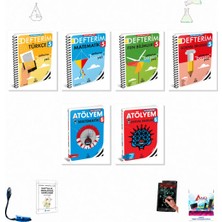 2026-2027 Arı Yayıncılık 5. Sınıf Defterim Serisi Matematik Sosyal Atölyem 6 Kitap Muhteşem Set