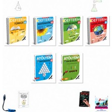 2026-2027 Arı Yayıncılık 6. Sınıf Defterim Serisi Matematik Fen Atölyem 6 Kitap Muhteşem Set