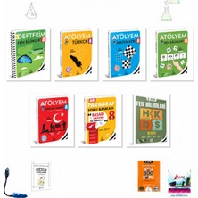 2026-2027 Arı Yayıncılık 8. Sınıf Lgs Atölyem Serisi Fen Paragraf Premium 7 Kitap Muhteşem Set