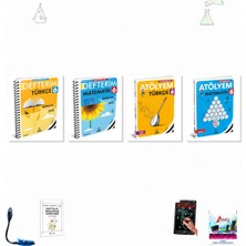 2026-2027 Arı Yayıncılık 6. Sınıf Türkçe ve Matematik Defterim Atölyem 4 Kitap Muhteşem Set