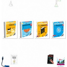 2026-2027 Arı Yayıncılık 7. Sınıf Türkçe ve Matematik Defterim Atölyem 4 Kitap Muhteşem Set