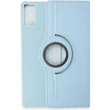 Pad 6 Kılıf 360 Tablet Deri Kılıf - Turkuaz