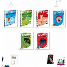 2026-2027 Arı Yayıncılık 5. Sınıf Matematik Fen Sosyal Defterim Atölyem 6 Kitap Muhteşem Set