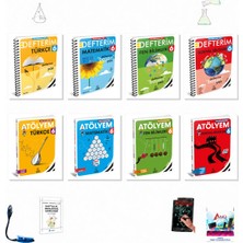 2026-2027 Arı Yayıncılık 6. Sınıf Dört Ders Defterim Atölyem Tam 8 Kitap Muhteşem Set