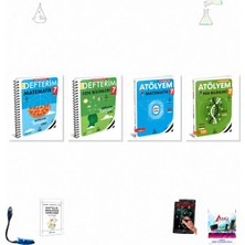 2026-2027 Arı Yayıncılık 7. Sınıf Matematik ve Fen Defterim Atölyem 4 Kitap Muhteşem Set
