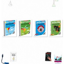 2026-2027 Arı Yayıncılık 5. Sınıf Matematik ve Fen Defterim Atölyem 4 Kitap Muhteşem Set