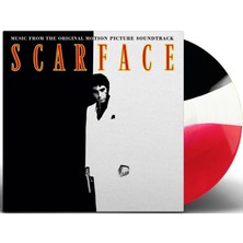 Teknopal Scarface (L.e. Kırmızı&beyaz&siyah Girdap Desen Lp) Music From The Original Motion Picture Soundtracks) (Plak)