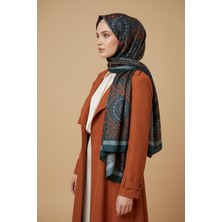 Zer Premium – Geometrik ve Floral Desenli Özel Koleksiyon Şal