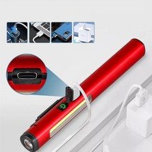Pileli Store Şarjlı Mıknatıslı Çalışma Lambası Cep Feneri  WT-307-S