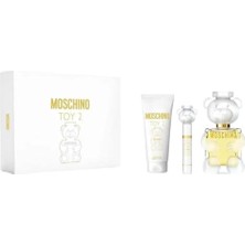 Mey İthalat Toy 2 Kadın Parfüm Seti, 100 ml Edp, 10 ml Edp ve 100 ml Vücut Losyonu