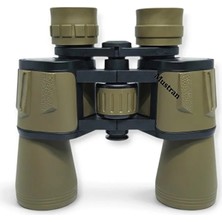 Mustran Goldkama 100X100 Haki Siyah Av Dürbünü, Uzak Arazi ve Doğa Gözlemi, Tripod Uyumlu Taşıma Çantalı