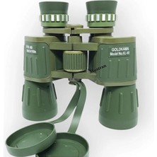 Mustran Goldkama 120X120 Yeşil Outdoor Dürbün, Doğa ve Arazi Gözlemi, Tripod Uyumlu Taşıma Çantalı