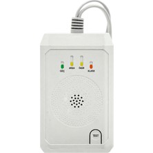 Koresan KGD01 Tuya Zigbee Akıllı Doğalgaz Metan ve Propan Gaz Kaçağı Dedektörü 85DB Sirenli
