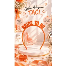 Major Hobi Bride To Be Yazılı Gelin Tacı Bekarlığa Veda Partisi Saç Aksesuarı