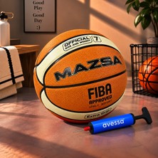 Muon Sports Kaliteli Her Zemine Uygun Pompa Hediyeli Fiba Onaylı Basketbol Topu