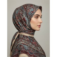 Scarf Ipek Görünümlü Etnik Esinti Şal