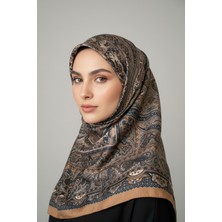Scarf Ipek Görünümlü Etnik Esinti Şal